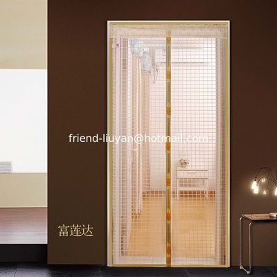 Indoor Insect Net for Easy Installation Mosquito Net Screen Door Doorway Curtain with Magnetics