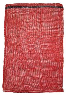 Red Plastic Woven Mesh Bag For Packing Onion Carrot PP Woven Bags